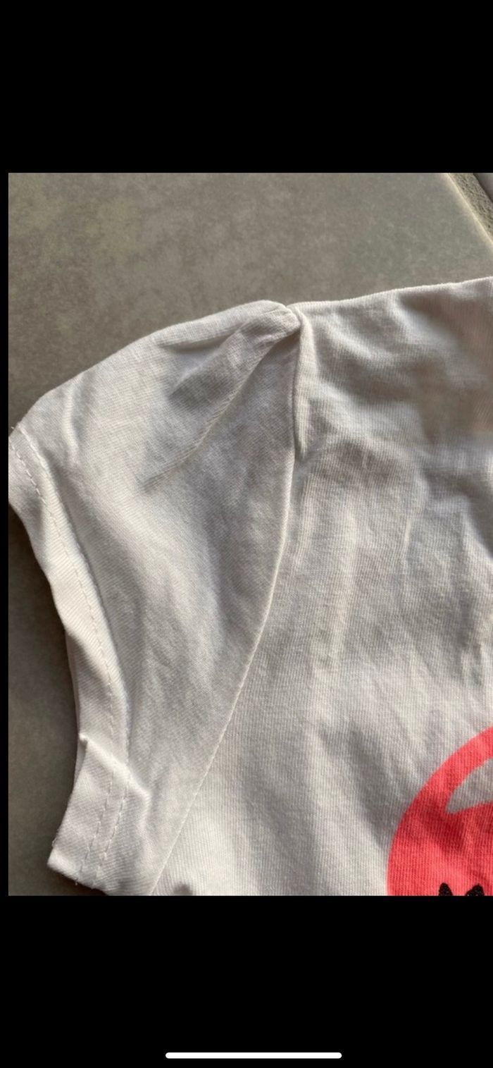 Tee shirt manches courtes Mum Dad 24 mois - photo numéro 4