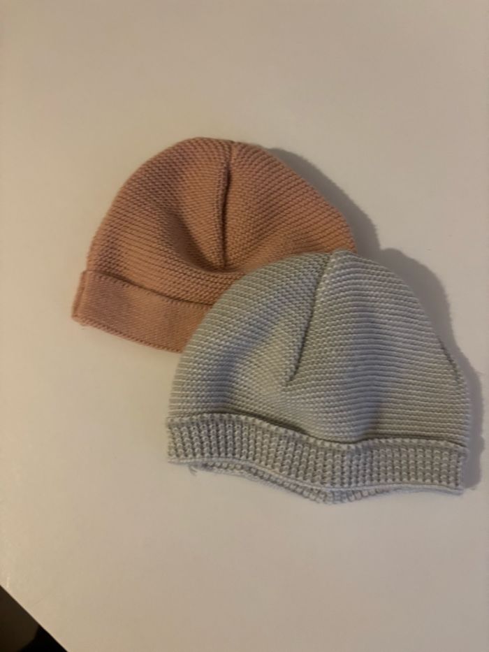 Lot de 2 bonnets