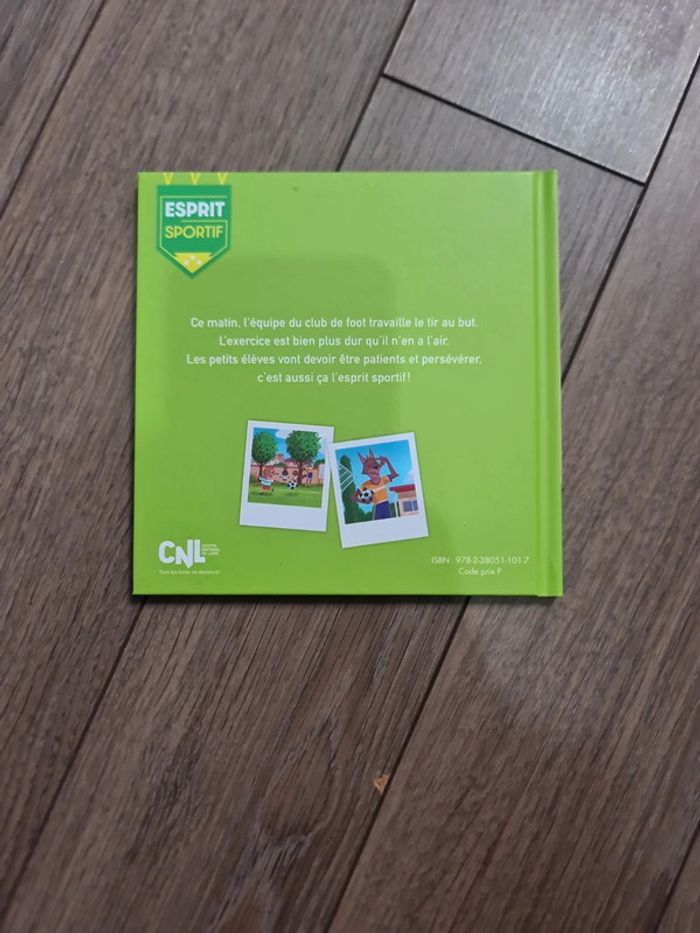 Livre enfant l'entraînement de football - photo numéro 2