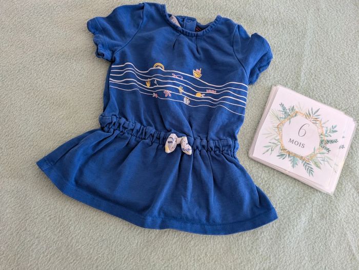 Robe bleu sergent major 6 mois