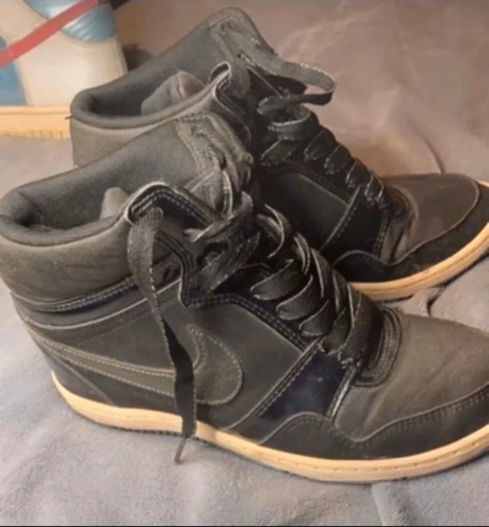 Basket Nike noir dunk high black femme 38,5 - photo numéro 3