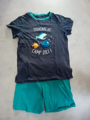 Pyjashort in extenso 12 ans