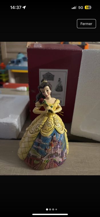 Figurine belle et la bête