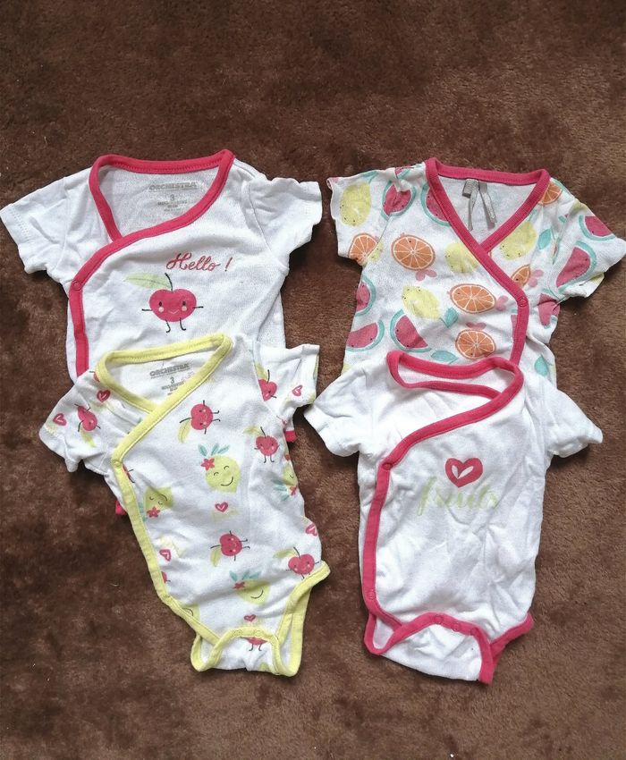 Lot 4 bodies Orchestra 3 mois