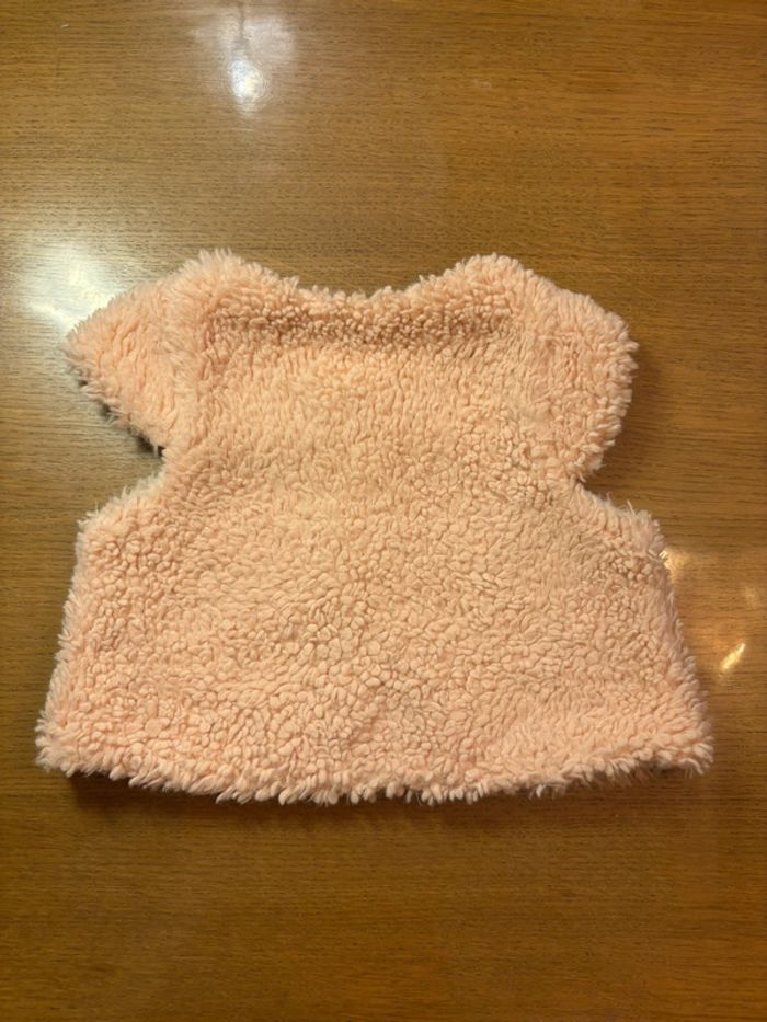 Gilet sans manche rose - photo numéro 2