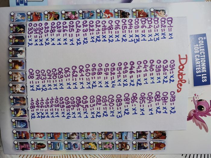 Cartes Disney classique et rare 🌸 envoie aujourd'hui ou demain - photo numéro 2