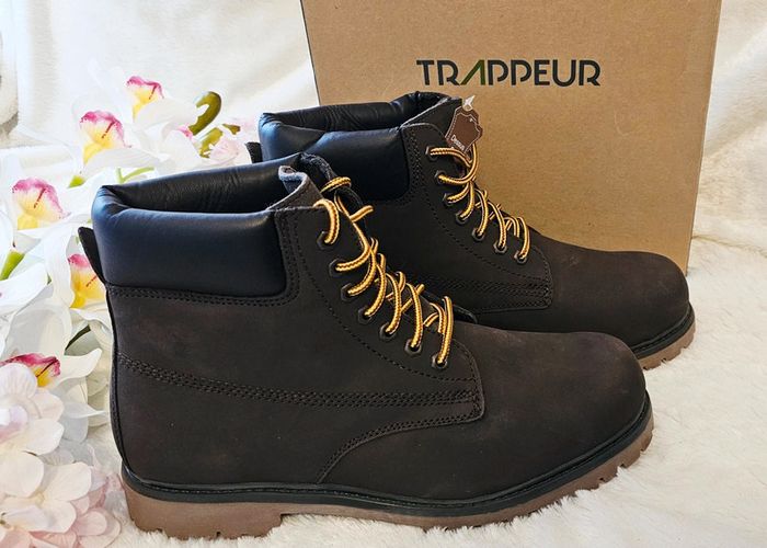 Bottes Bottines Cuir Trappeur T44
