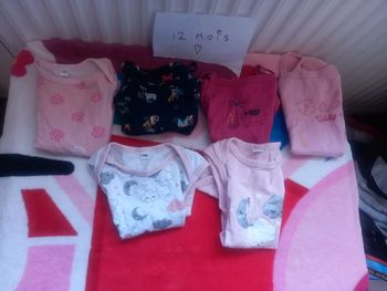 Lot de 6 bodys débardeur