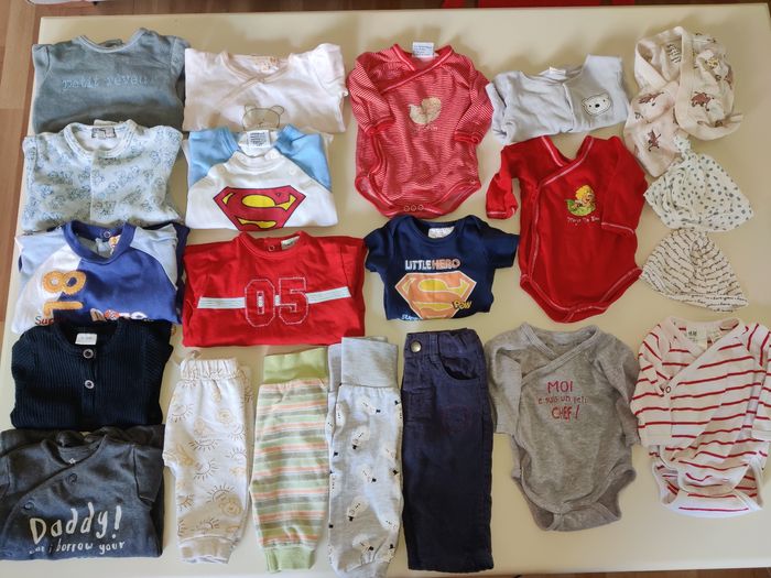 Lot vêtements bébé garçon