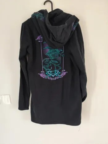 Sweat Veste zippée les reliques de la mort