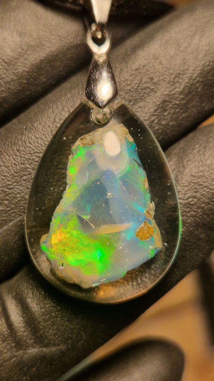 Pendentif opale welo - photo numéro 2