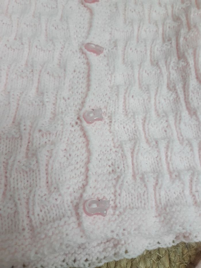 Ensemble gilet et robe en maille - photo numéro 3