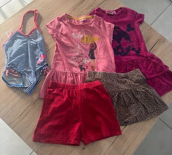 Lot fille été 4 ans