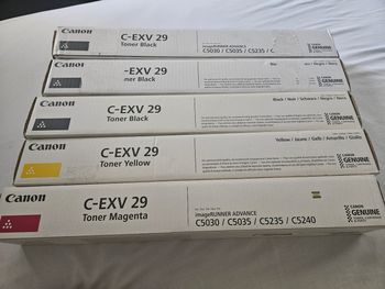 Toner Canon C-EXV29 Original - Noir, Jaune, Magenta