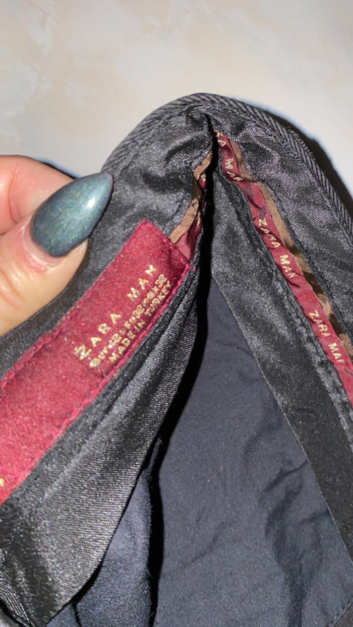 Pantalon de costume Zara Homme - photo numéro 3