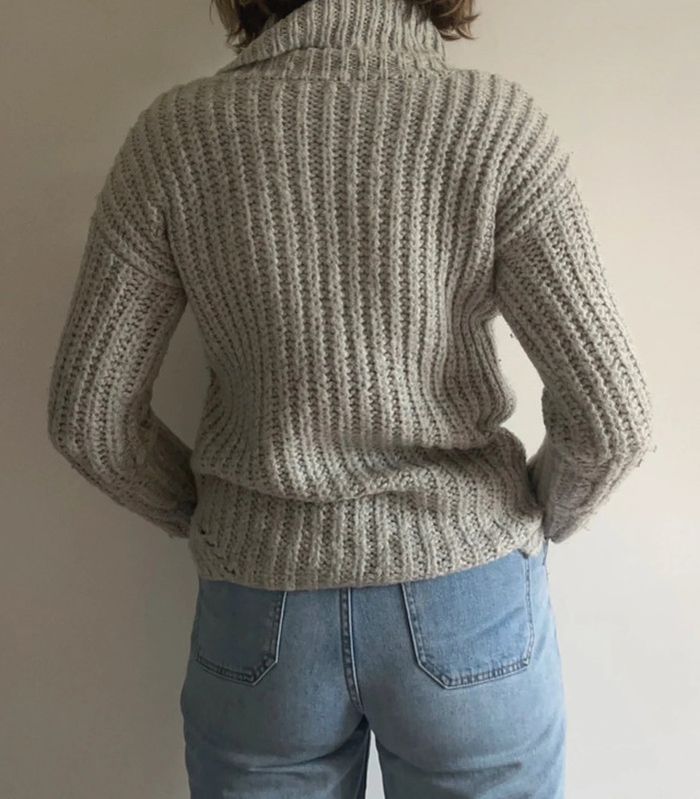 Pull gris - Etam - photo numéro 3