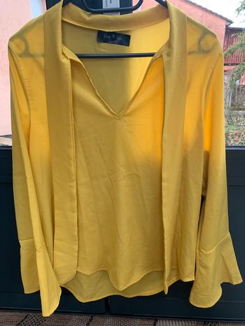 Blouse Pretty Winter jaune
