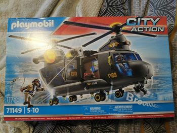 Playmobil hélicoptère swat 71149