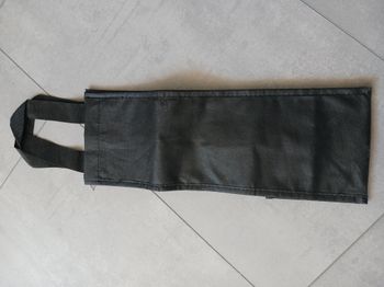 sac à bouteilles noir 40 x 14 cm Neuf