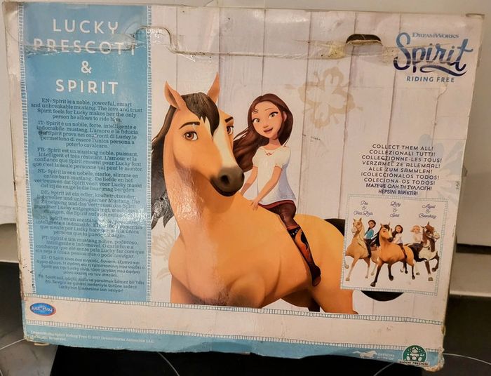 Coffret Spirit Small Doll & Classic Horse - Lucky and Spirit Dreamworks - photo numéro 2