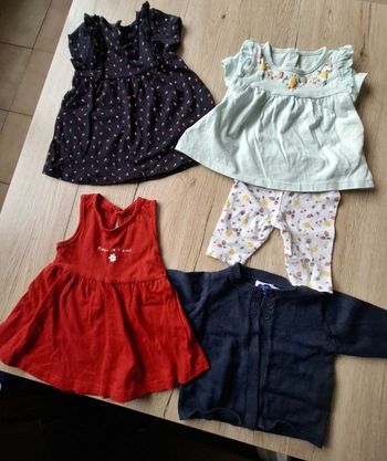 Lot 3mois fille d’été