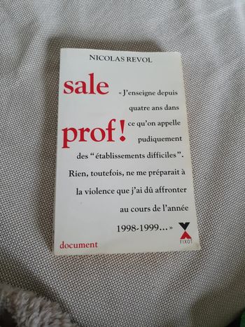 Sale prof !