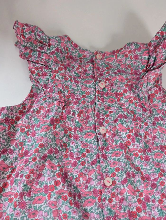 Robe liberty fleurie Jacadi 3 ans - photo numéro 4