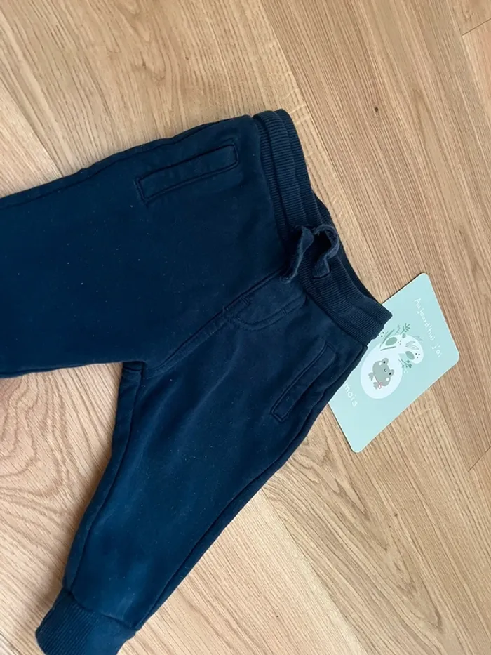 Pantalon jogging bleu marine - photo numéro 2