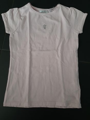 T-shirt fille 8 ans rose