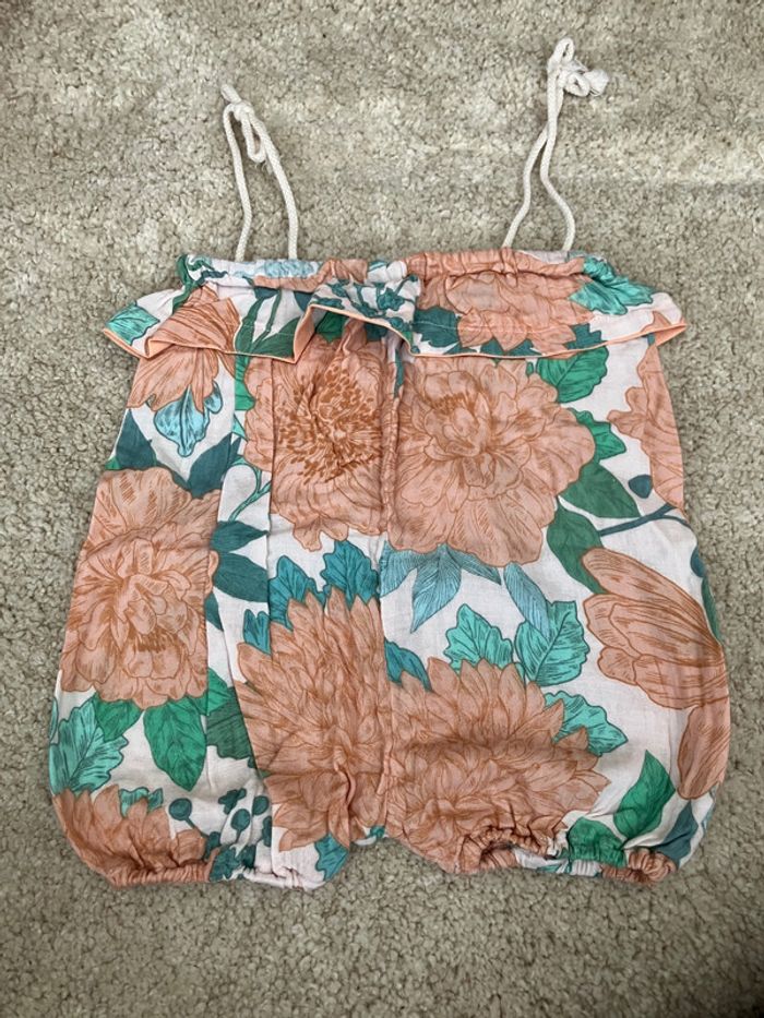 Lot de 2 barboteuses faites maison fille - 6 mois - photo numéro 6