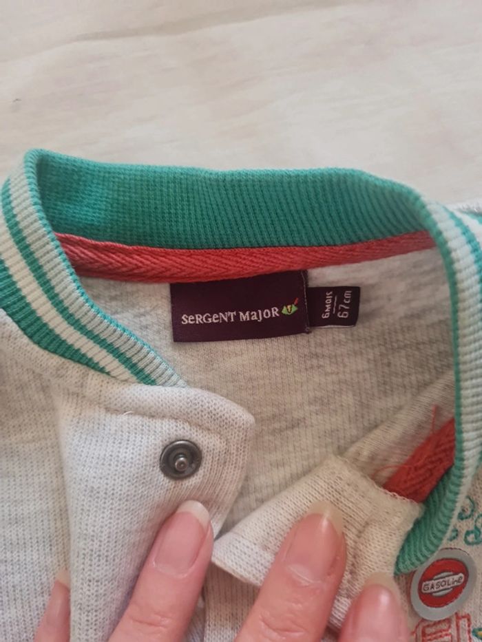 Veste Teddy 6 mois Sergent major - photo numéro 6