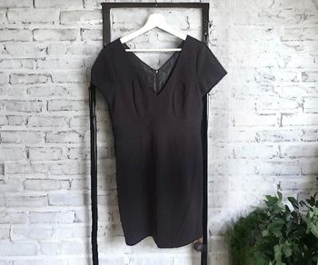 Robe noire vintage style cocktail