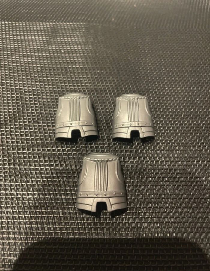 Playmobil lot 3 plastrons armures chevalier 3030 3123 3287 3891 4177 4441 5805 moyen âge
