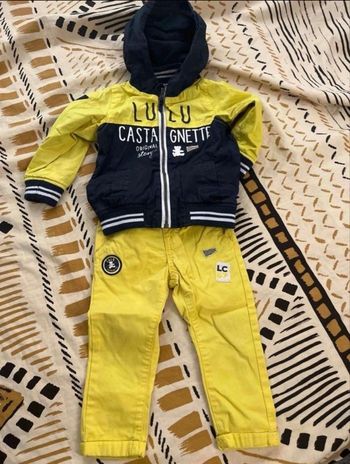 Ensemble Lulu Castagnette 24 mois 