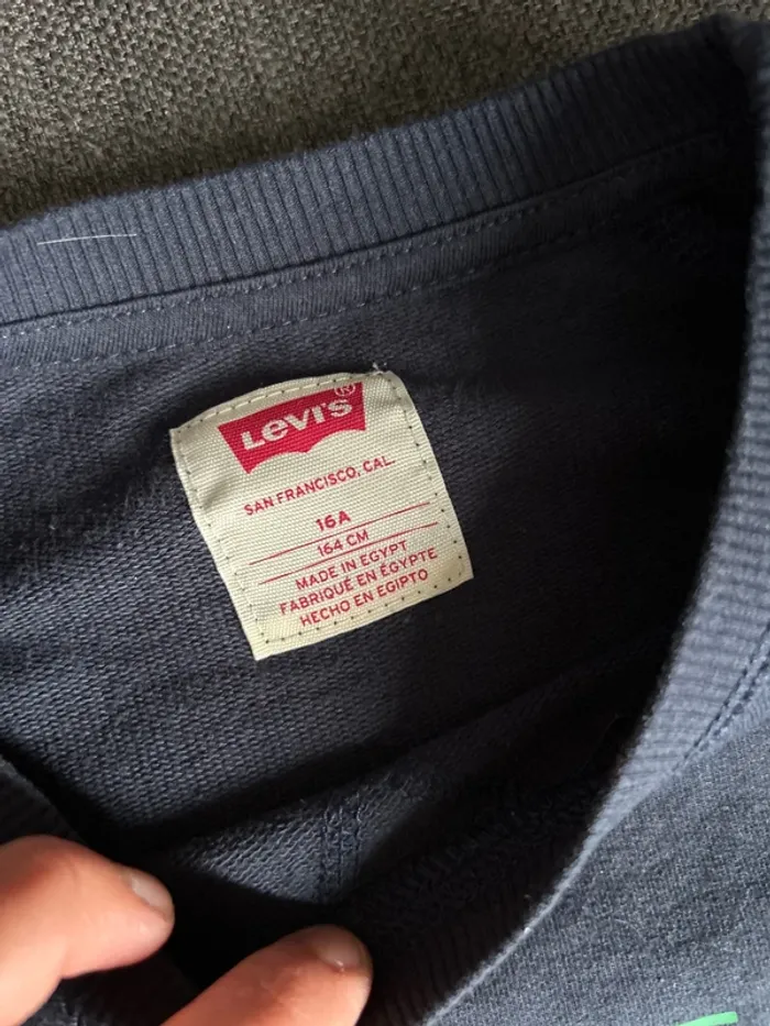 Robe fille levi’s, manches courtes, col rond, taille 16 ans - photo numéro 2