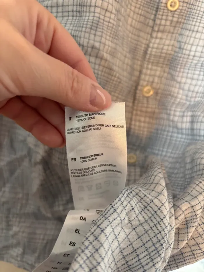 Chemise à carreaux Marc O’Polo - Taille M - photo numéro 4