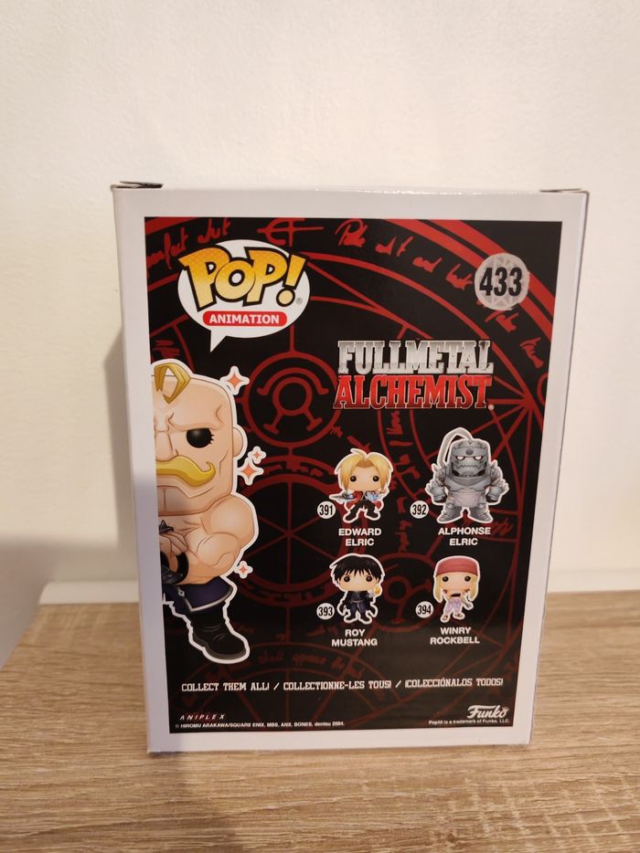 Figurine funko pop Alex Armstrong - photo numéro 3