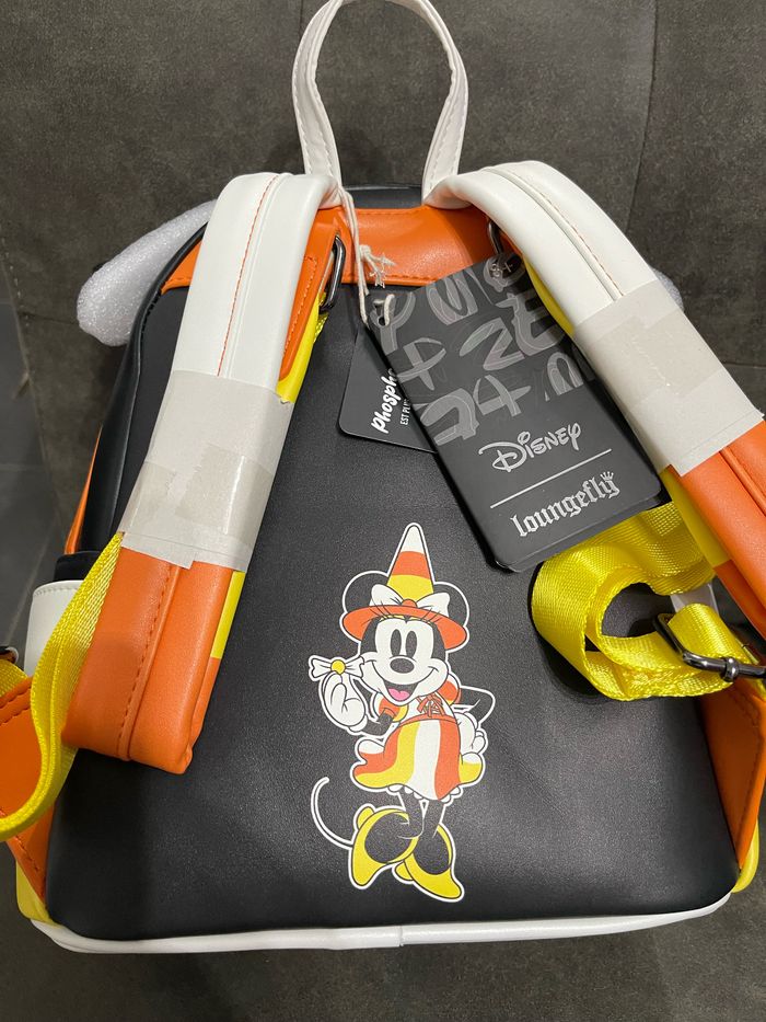 Loungefly Mini Sac A Dos Candy Corn Minnie Cosplay - photo numéro 4