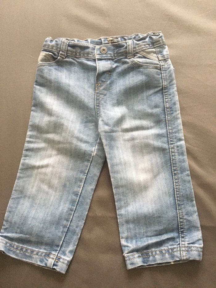 Jean taille élastique réglable