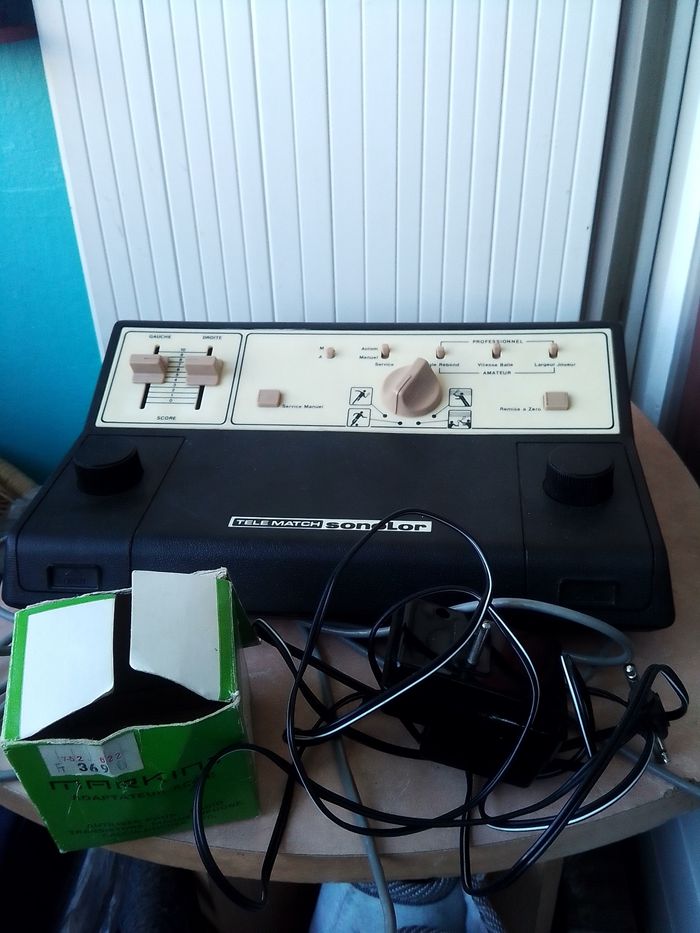 Ancienne console de jeux TÉLÉ MATCH SONOLOR - photo numéro 2