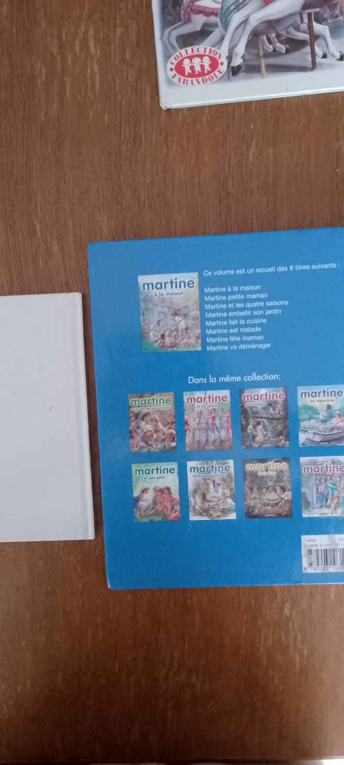 Joli lot de 4 livres Martine ( dont volume 6 contenant 8 titres ) bon état - photo numéro 8