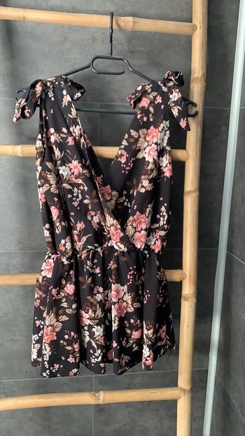 Top fleurie taille unique