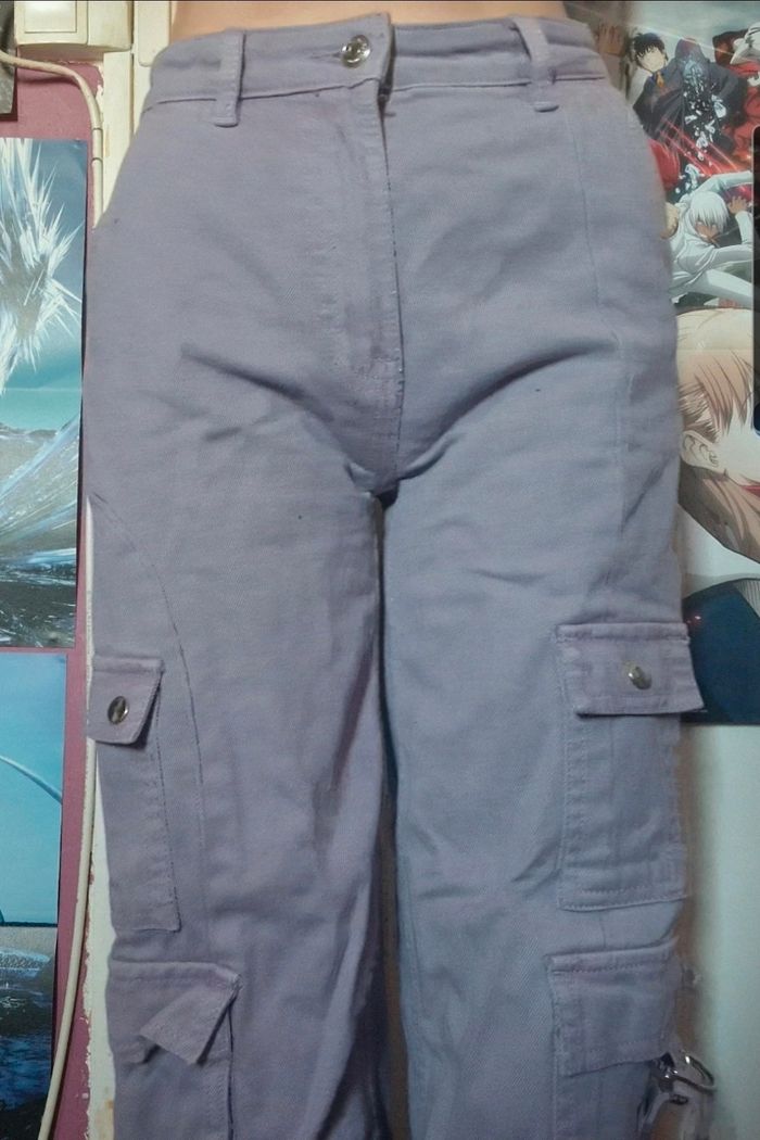 Jean cargo Lilas Jennyfer - photo numéro 4