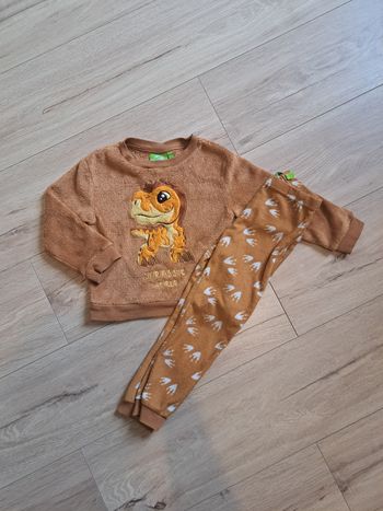 Pyjamas chaud hiver jurassic world 4 ans garçon