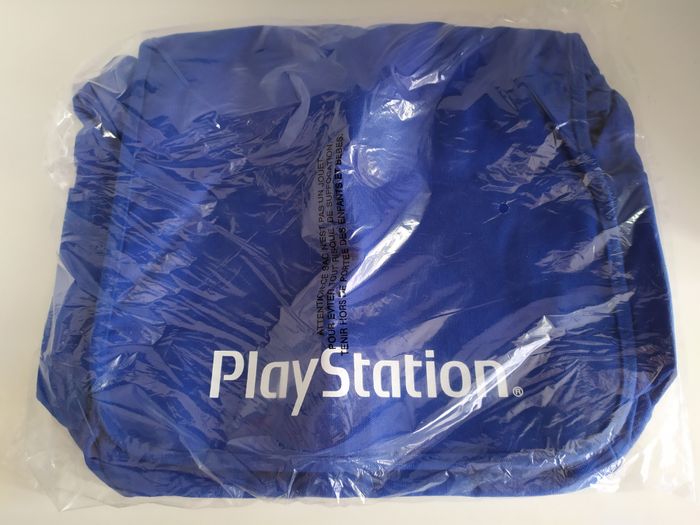 Sac bandoulière bleu SONY Playstation PS1/PS2/PS3/PS4/PS5/PSP/PSone neuf - photo numéro 5