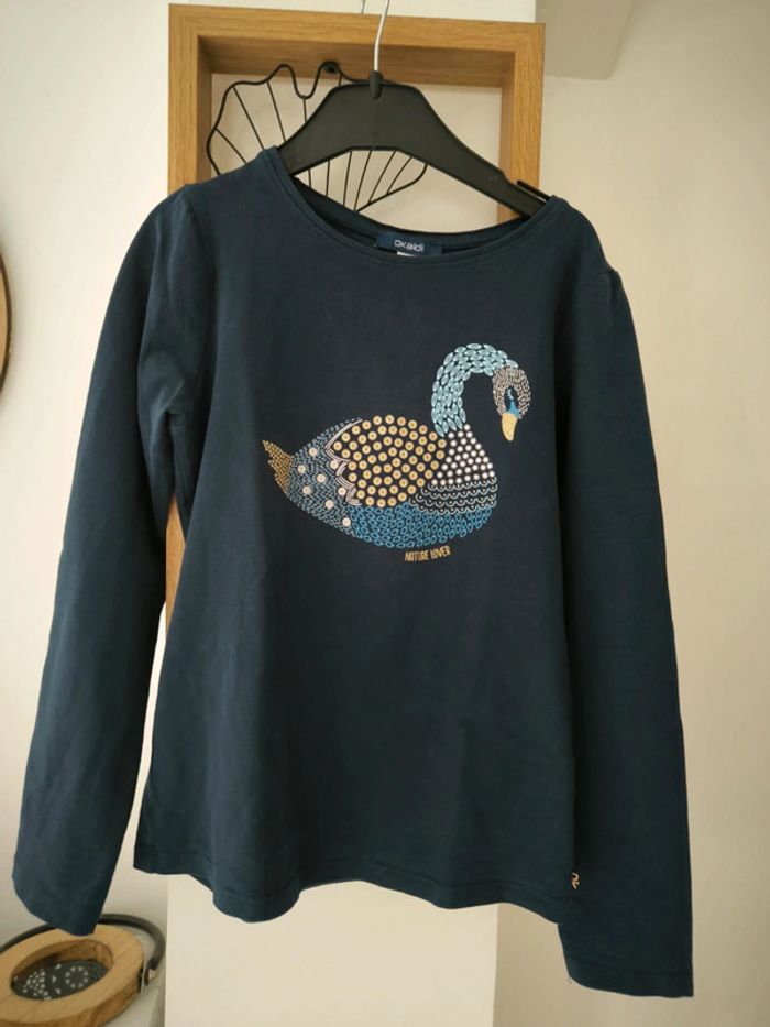 Tee shirt cygne Okaïdi