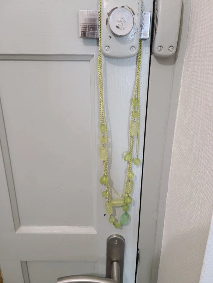 Collier sautoir vert occasion - photo numéro 5