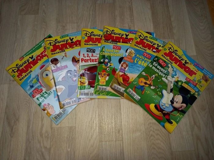Lot de magazines Disney Junior