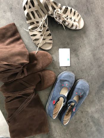 Lot chaussures fille 35 / 36