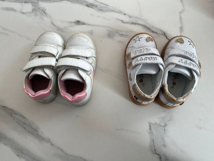 2 paires chaussures taille 21 - photo numéro 2